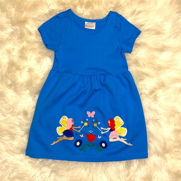 Hanna Andersson size 4 blue fairy dress - Picture 1 of 3
